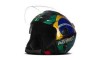 CAPACETE ABERTO PRO TORK NEW LIBERTY THREE PATRIOTA PRETO/VERDE